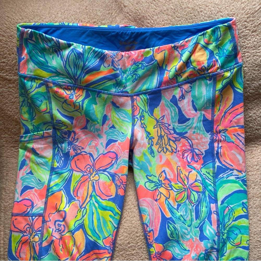 Lilly Pulitzer Luxletic Fara Weekender Cropped Leggings